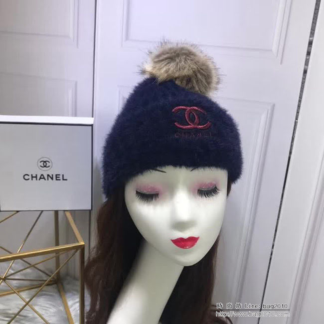 CHANEL香奈兒 火爆經典款 秋冬小香風專櫃新品 時尚小盆帽 LLWJ6749